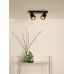 Lubinis &scaron;viestuvas Turnon Ceiling Spot LED Dim to warm GU10 2x5W 2200K/3000K Black 09928/10/30 Lucide