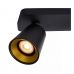 Lubinis &scaron;viestuvas Turnon Ceiling Spot LED Dim to warm GU10 2x5W 2200K/3000K Black 09928/10/30 Lucide