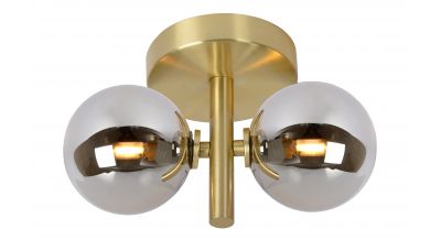 Sieninis &scaron;viestuvas Tycho Wall Matt Gold - Brass 45274/02/02 Lucide