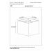 Sieninis &scaron;viestuvas Xio Wall LED Dim 4W 2700K Coffee 09217/04/97 Lucide