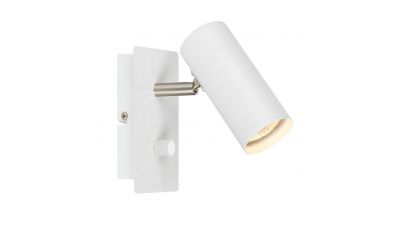 Sieninis &scaron;viestuvas Barcelona Wall 1L White 107346 Markslojd