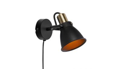 Sieninis &scaron;viestuvas Alton Wall 1L Black 107856 Markslojd