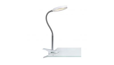 Stalinis šviestuvas Flex Clip 1L White-Chrome 106470 Stalinis šviestuvas Flex Clip 1L White-Chrome 106470 Markslojd