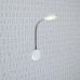 Sieninis šviestuvas Flex Wall 1L White-Chrome 106468 Sieninis šviestuvas Flex Wall 1L White-Chrome 106468 Markslojd