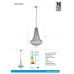 Pakabinamas &scaron;viestuvas Granso Chandelier 2L Sandy Black-MC 107027 Markslojd