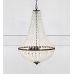 Pakabinamas &scaron;viestuvas Granso Chandelier 3L Sandy Black-MC 107028 Markslojd