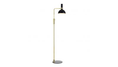 Tor&scaron;eras Larry Floor 1L Black-Brushed Brass 106972 Markslojd