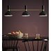 Pakabinamas &scaron;viestuvas Larry Pendant 3L Black-Brushed Brass 106971 Markslojd