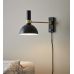 Sieninis &scaron;viestuvas Larry Wall 1L Black-Brushed Brass 106970 Markslojd