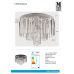 Lubinis &scaron;viestuvas Ventimiglia Plafond 4L 42cm Black 106563 Markslojd