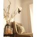 Sieninis &scaron;viestuvas Atom Wall Black W0351 Maxlight