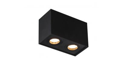 Lubinis šviestuvas Basic II Square Black C0089 Lubinis šviestuvas Basic II Square Black C0089 Maxlight