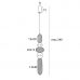 Pakabinamas &scaron;viestuvas Bora B Pendant P0592 Maxlight
