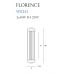 Sieninis &scaron;viestuvas Florence Chrome W0241 Maxlight