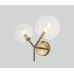 Sieninis &scaron;viestuvas Lollipop Wall 2 Brass W0254 Maxlight