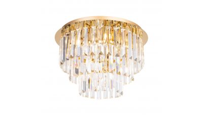 Lubinis &scaron;viestuvas Monaco Ceiling 9 Gold C0205 Maxlight