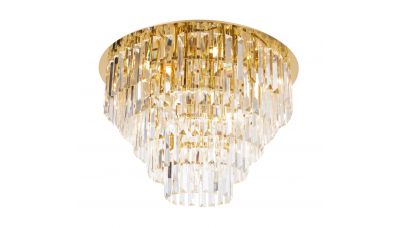Lubinis šviestuvas Monaco Ceiling 15 Gold C0206 Lubinis šviestuvas Monaco Ceiling 15 Gold C0206 Maxlight