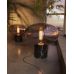 Stalinis &scaron;viestuvas Moonstone Smoke Glass - Black Marble Table T0057 Maxlight