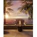 Stalinis &scaron;viestuvas Moonstone Smoke Glass - Black Marble Table T0057 Maxlight