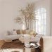 Stalinis šviestuvas Moonstone Amber Glass - White Marble Table T0056 Stalinis šviestuvas Moonstone Amber Glass - White Marble Table T0056 Maxlight