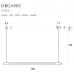 Pakabinamas &scaron;viestuvas Organic Horizon 100cm Black P0354 Maxlight