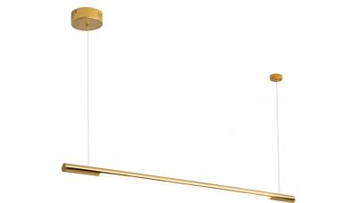 Pakabinamas &scaron;viestuvas Organic Horizon 100cm Gold P0356 Maxlight