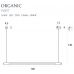 Pakabinamas &scaron;viestuvas Organic Horizon 100cm White Triac P0357D Maxlight