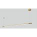 Pakabinamas &scaron;viestuvas Organic Horizon 150cm Gold P0360 Maxlight
