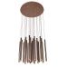 Pakabinamas &scaron;viestuvas Organic 33 Copper Triac P0174D Maxlight