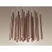 Pakabinamas &scaron;viestuvas Organic 33 Copper Triac P0174D Maxlight