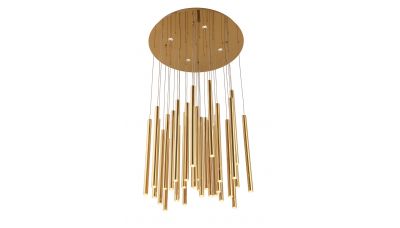 Pakabinamas &scaron;viestuvas Organic 33 Gold Triac P0242D Maxlight