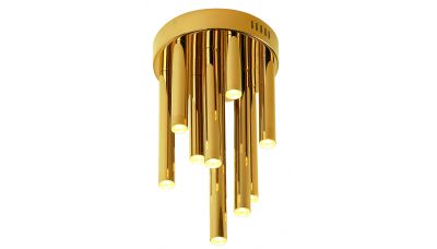 Lubinis &scaron;viestuvas Organic Ceiling 10 Gold Triac C0197D Maxlight