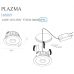 Įleidžiamas &scaron;viestuvas Plazma Recessed White H0089 Maxlight