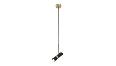 Lubinis šviestuvas Puma Pendant 1 Black-Gold P0408 Lubinis šviestuvas Puma Pendant 1 Black-Gold P0408 Maxlight