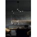 Pakabinamas &scaron;viestuvas Puma Pendant LED 42W Black-Gold P0405 Maxlight