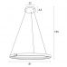 Pakabinamas &scaron;viestuvas QLED Pendant P0557 Maxlight