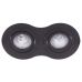 Įmontuojamas &scaron;viestuvas Signal II Black H0087 Maxlight