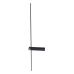 Sieninis šviestuvas Sabre Wall LED 10W Black W0283 Sieninis šviestuvas Sabre Wall LED 10W Black W0283 Maxlight
