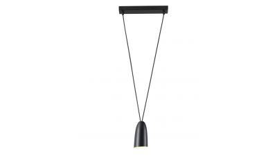Pakabinamas &scaron;viestuvas Sistema Pendant 1 Black P0400 Maxlight