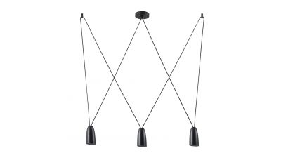 Pakabinamas šviestuvas Sistema Pendant 3 Black P0399 Pakabinamas šviestuvas Sistema Pendant 3 Black P0399 Maxlight