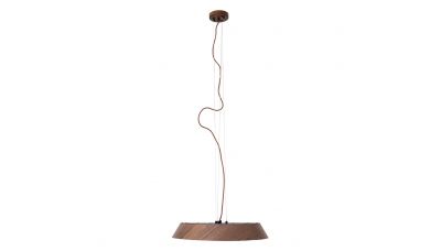 Pakabinamas &scaron;viestuvas Tamago Pendant Dark Walnut Wood P0551 Maxlight