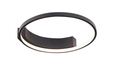 Lubinis šviestuvas Velvet Ceiling LED 25W Black C0199 Lubinis šviestuvas Velvet Ceiling LED 25W Black C0199 Maxlight