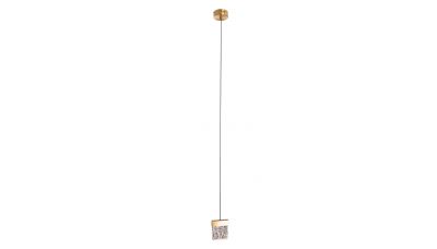 Pakabinamas &scaron;viestuvas Vetro Brushed Gold Pendant P0573D Maxlight