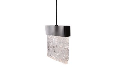 Pakabinamas &scaron;viestuvas Vetro Brushed Black Pendant P0574D Maxlight