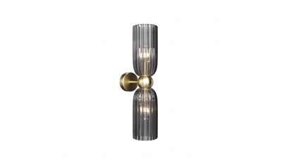 Sieninis &scaron;viestuvas Antic Wall 2 Grey-Gold MOD302WL-02GR Maytoni