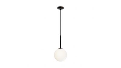 Pakabinamas &scaron;viestuvas Basic Form Pendant 1 Black 20cm MOD321PL-01B1 Maytoni