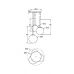 Pakabinamas &scaron;viestuvas Basic Form Pendant 3 Gold MOD321PL-03G1 Maytoni