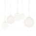 Pakabinamas &scaron;viestuvas Basic Form Pendant 5 White 105cm MOD321PL-05W1 Maytoni