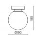 Sieninis šviestuvas Basic Form Wall 1 Black 15cm MOD321WL-01B Sieninis šviestuvas Basic Form Wall 1 Black 15cm MOD321WL-01B Maytoni