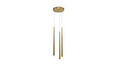 Pakabinamas &scaron;viestuvas Cascade Pendant 3 Brass MOD132PL-L18BSK Maytoni
